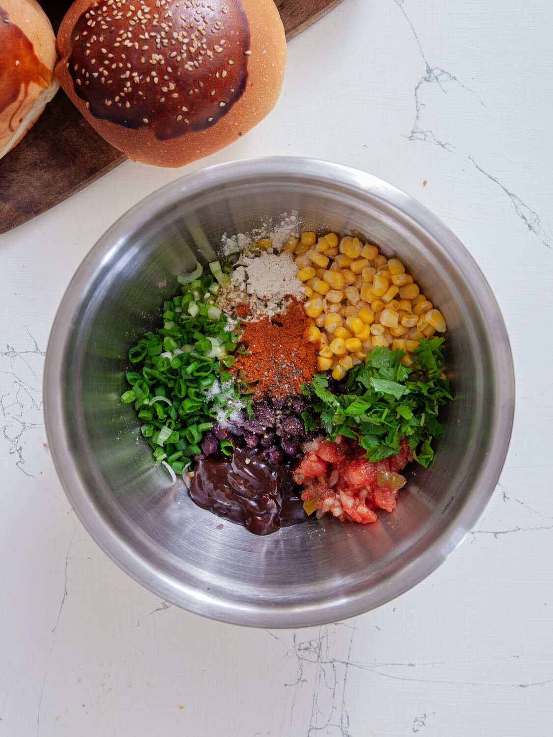 Spicy Black Bean BBQ Veggie Burgers - Patio Feasts