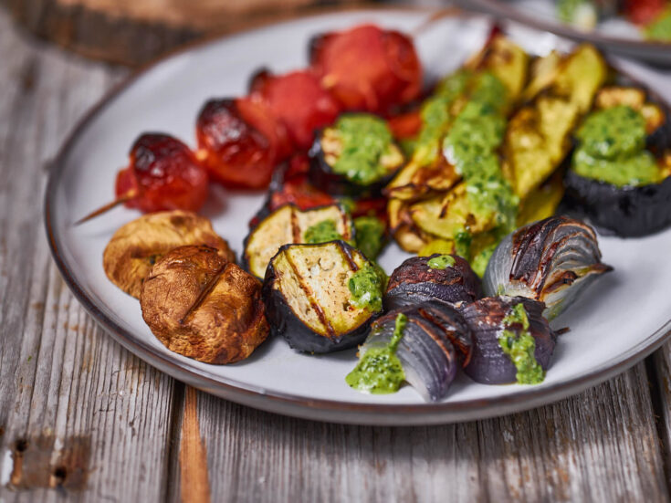 Mediterranean Grilled Vegetable Platter (Herb Marinated)