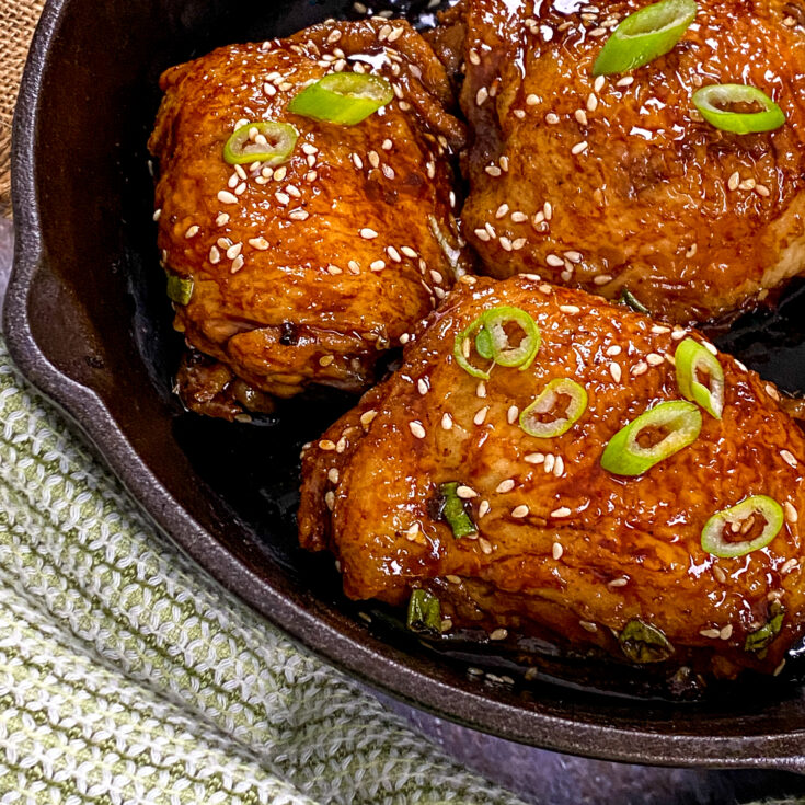 Spicy Garlic and Honey Chicken Thighs Recipe