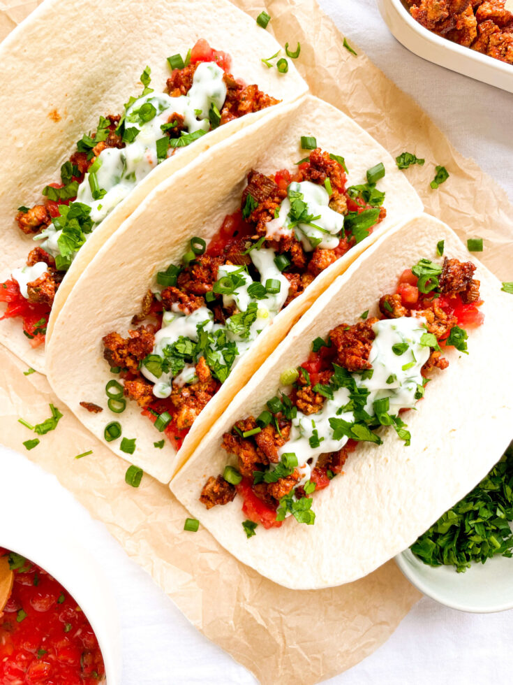 BBQ Tofu Tacos