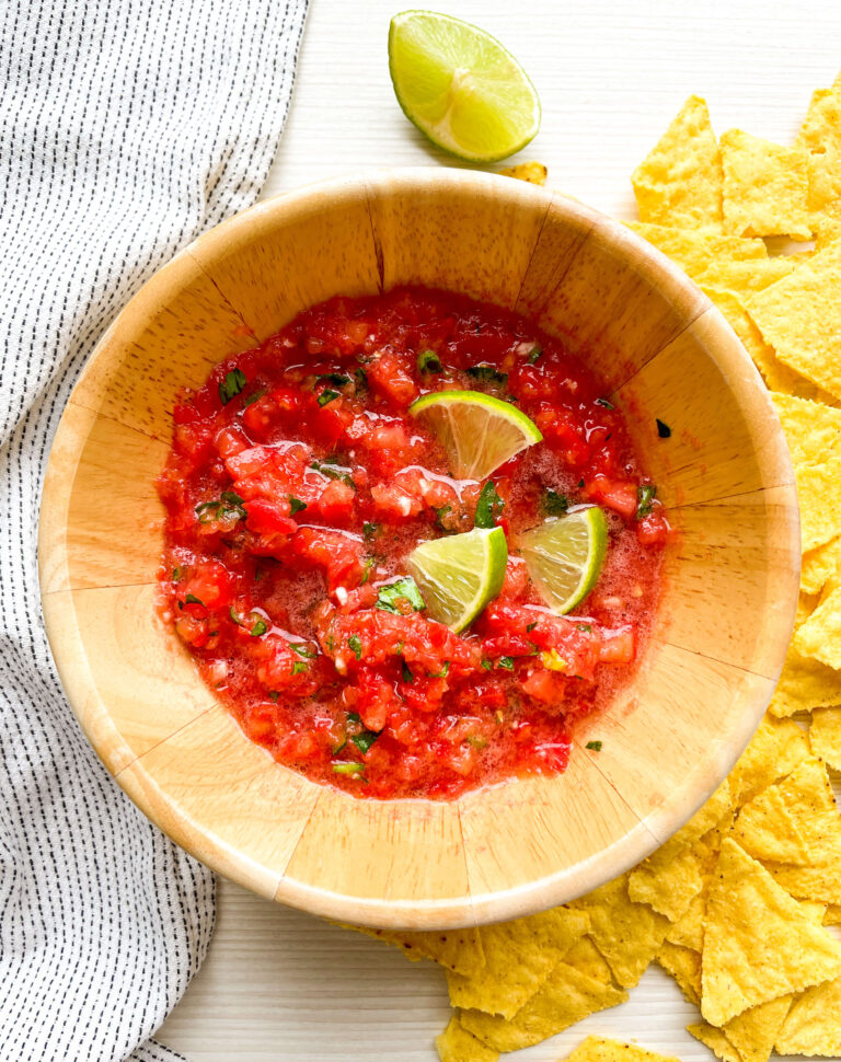Homemade Tomato Salsa