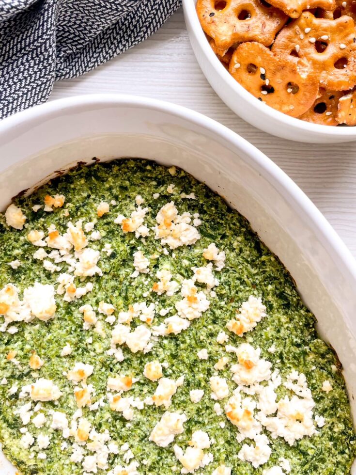 Creamy Spanakopita Dip