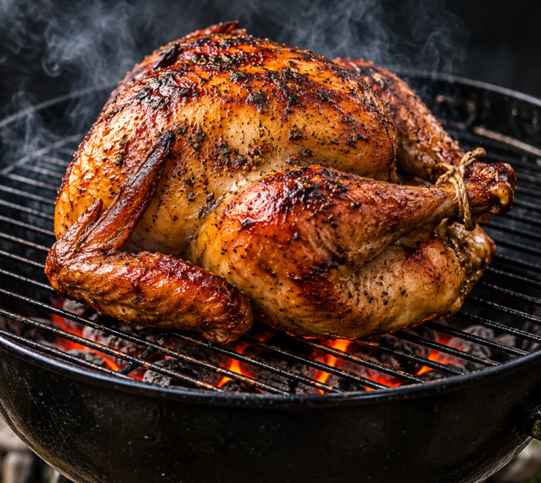 How to Grill a Whole Turkey: Times, Temps and Tips